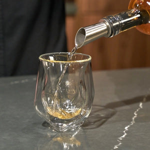 Double Walled Aerating Whiskey Tasting Glass