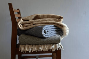 Duiske Lambswool Throw Blanket