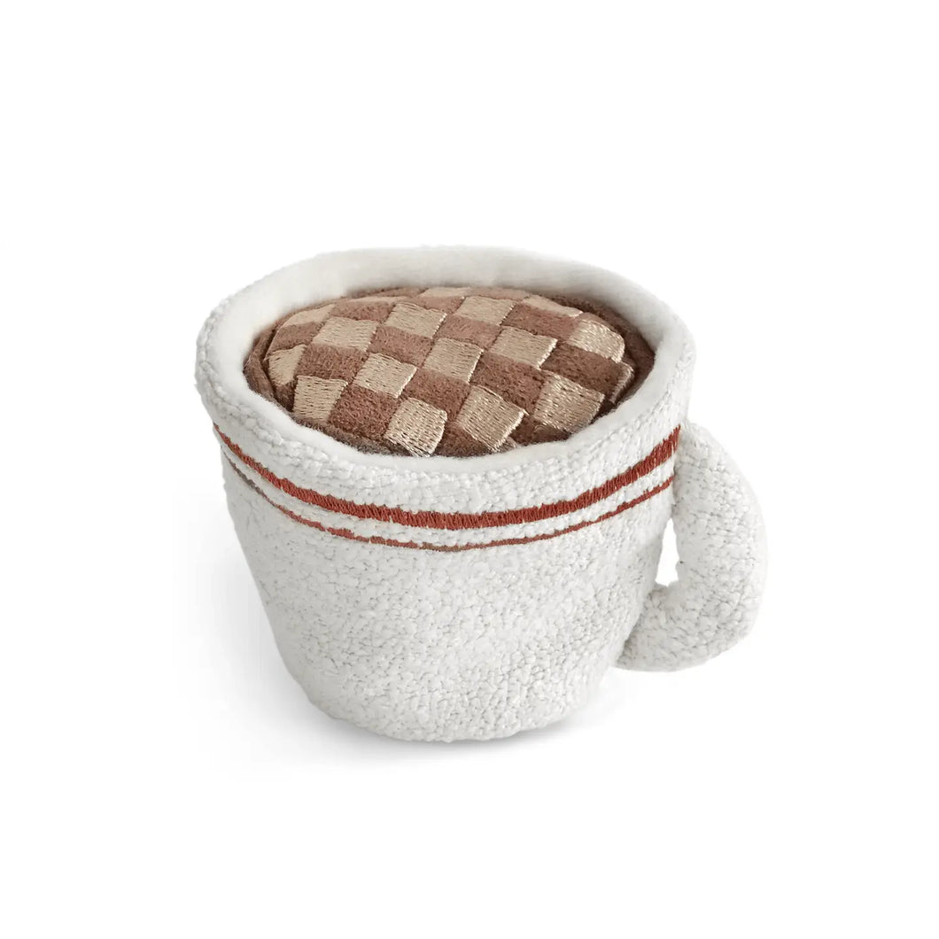 Espresso Pop Enrichment Dog Toy