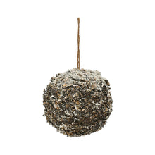 Load image into Gallery viewer, Faux Moss Ornament with Snow