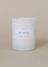 Load image into Gallery viewer, Fig + Vanilla Candle