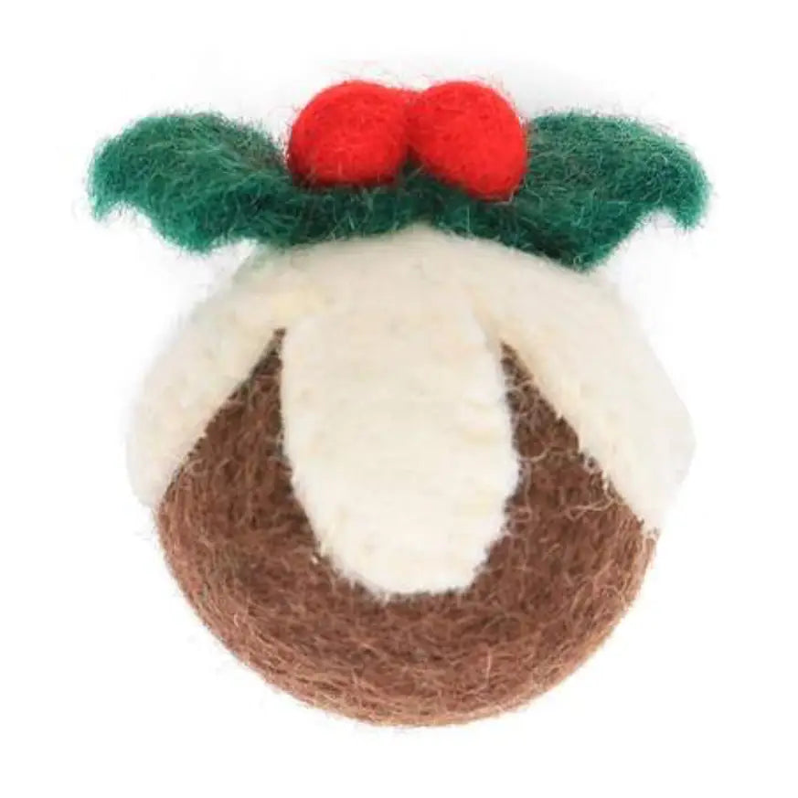 Figgy Pudding Christmas Cat Toy