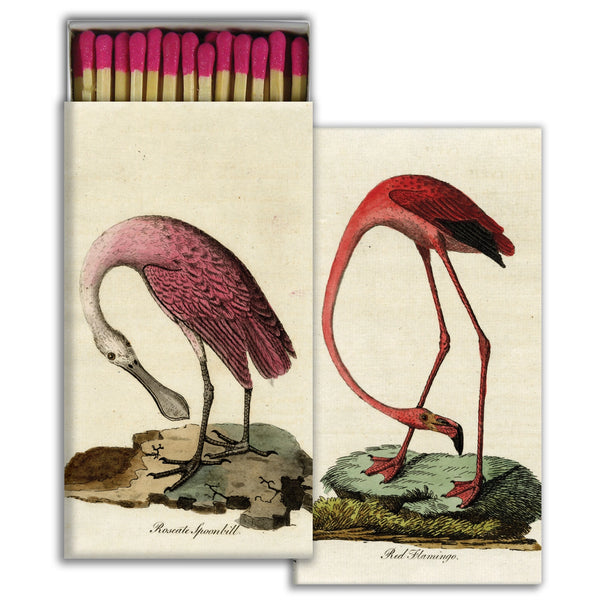 Flamingo & Spoonbill Match Box