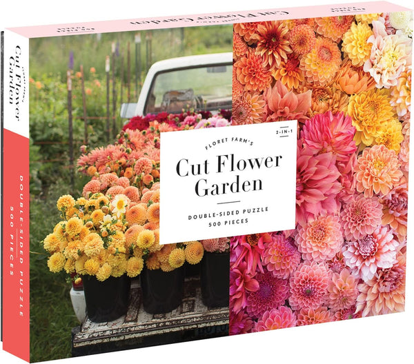 Floret Farm's Cut Flower Garden Two-Sided Puzzle