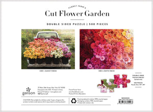 Floret Farm's Cut Flower Garden Two-Sided Puzzle