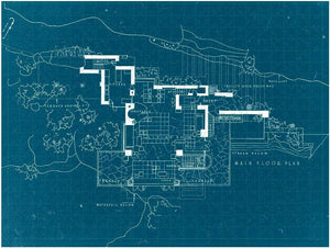 Frank Lloyd Wright Fallingwater Two-Sided Puzzle