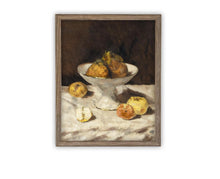 Load image into Gallery viewer, Golden Apples Vintage Framed Canvas Art