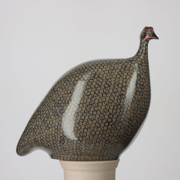 Guinea Fowl Grey Spotted Cobalt - Gaston