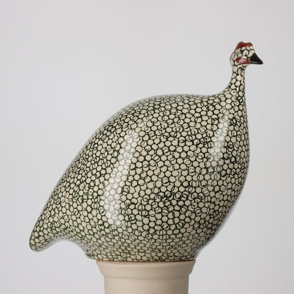Guinea Fowl White Spotted Duck Green - Odette