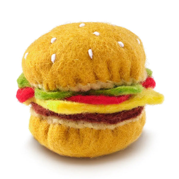 Hamburger Cat Toy