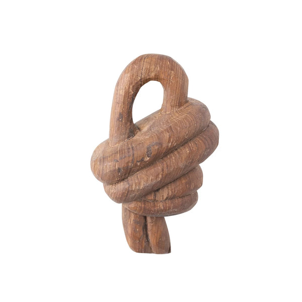 Hand Carved Reclaimed Wooden Knot