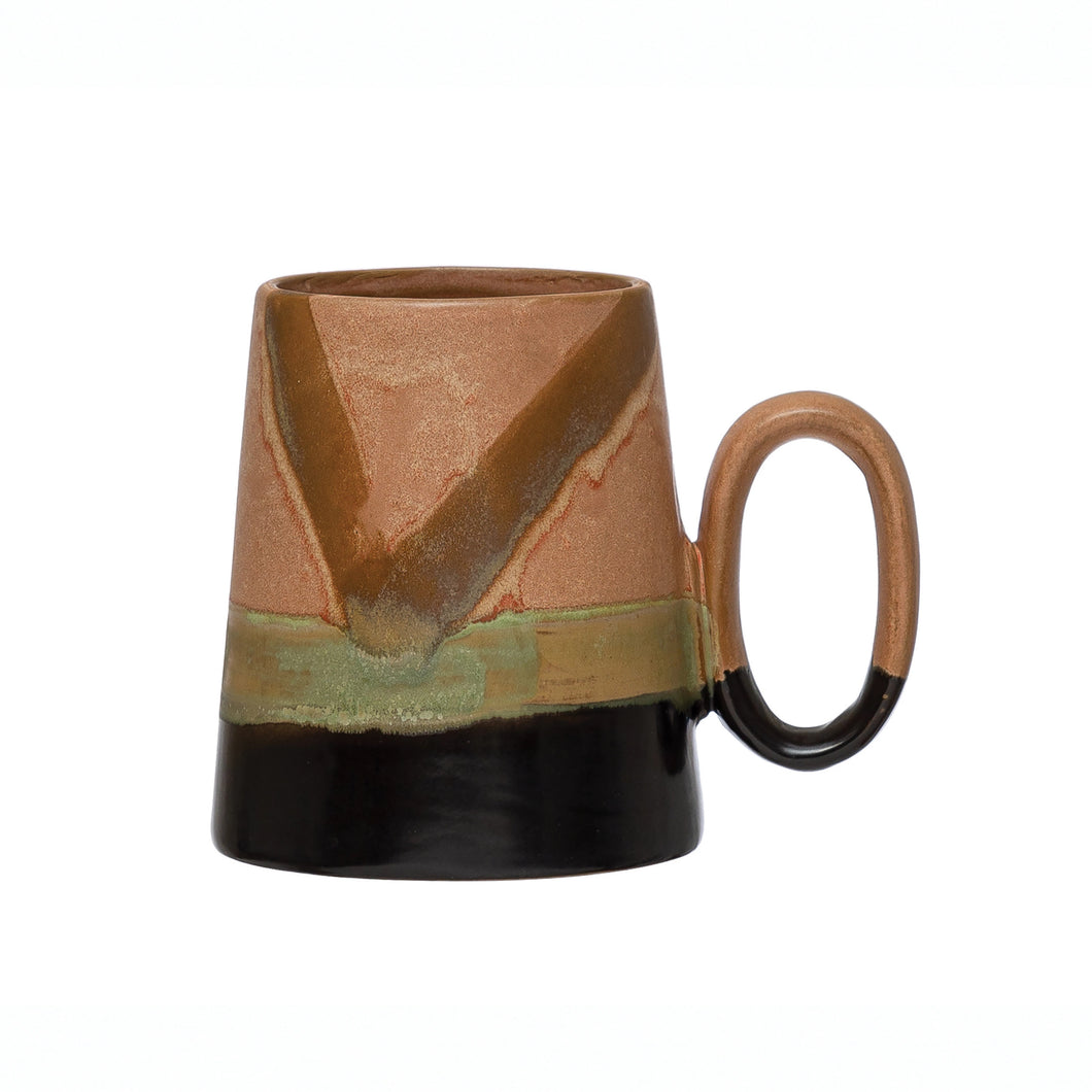 Hand Painted Stoneware Mug