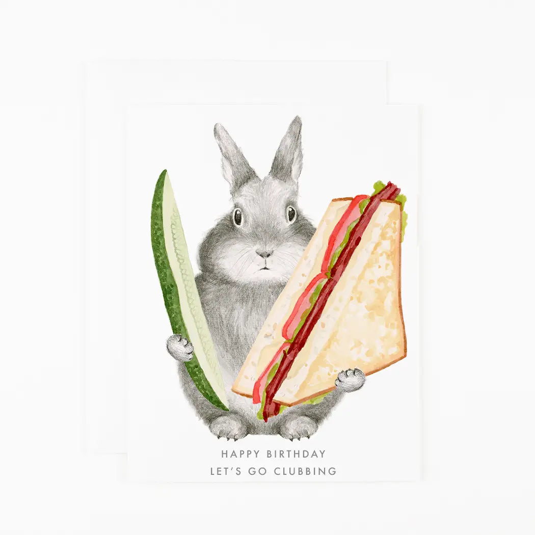 Happy Birthday Let's Go Clubbing Card