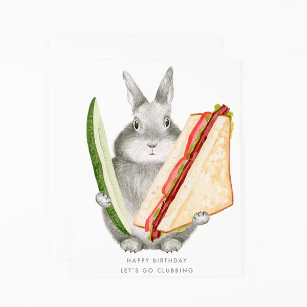 Happy Birthday Let's Go Clubbing Card