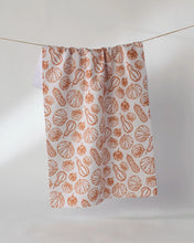 Load image into Gallery viewer, Harvest Sketch Tea Towel