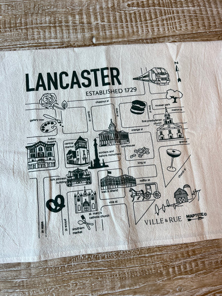 Lancaster Tea Towel