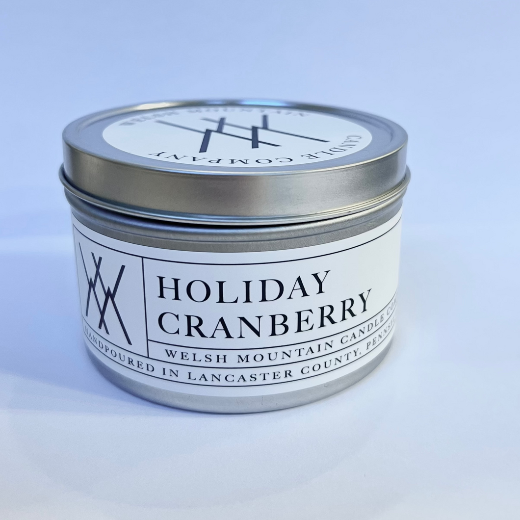Holiday Cranberry Candle