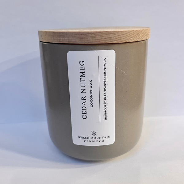 Cedar + Nutmeg Candle