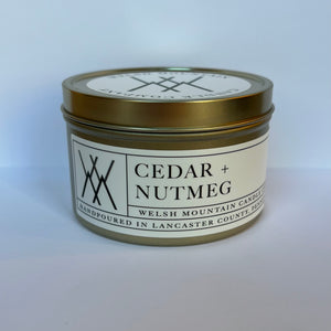 Cedar + Nutmeg Candle