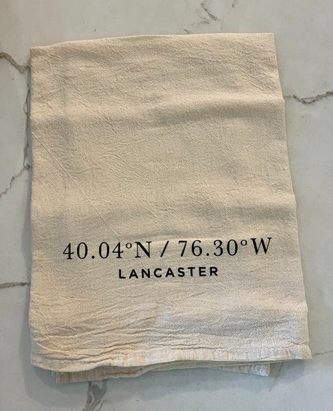 Lancaster Coordinate Tea Towel Natural