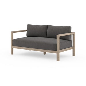 Sonoma 60" Outdoor Sofa, Washed Brown