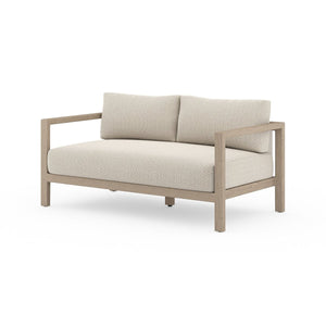 Sonoma 60" Outdoor Sofa, Washed Brown