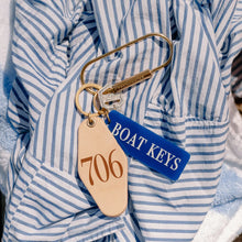 Load image into Gallery viewer, Brass Oval Key Ring