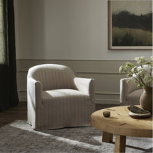 Load image into Gallery viewer, Lowell Slipcover Swivel Chair