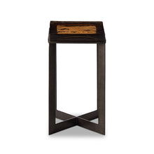 Load image into Gallery viewer, Lennie Cast Glass End Table