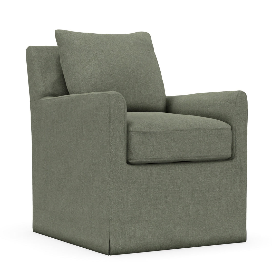 Floor Model Lilah Slip Swivel Glider Chair