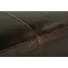 Load image into Gallery viewer, Macon Leather Ottoman