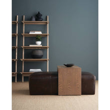 Load image into Gallery viewer, Macon Leather Ottoman