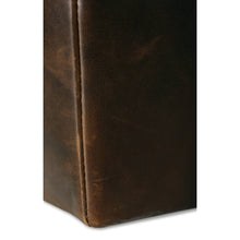 Load image into Gallery viewer, Macon Leather Ottoman