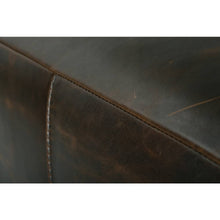 Load image into Gallery viewer, Macon Leather Ottoman