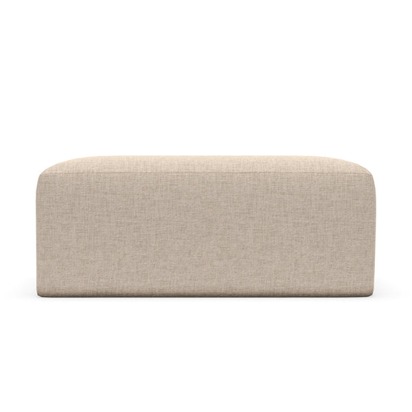 Floor Model Macon Ottoman - Taupe