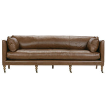 Load image into Gallery viewer, Madeline 90&quot; Leather Sofa
