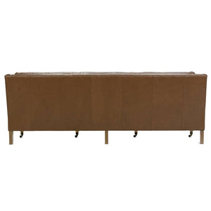 Madeline 90" Leather Sofa