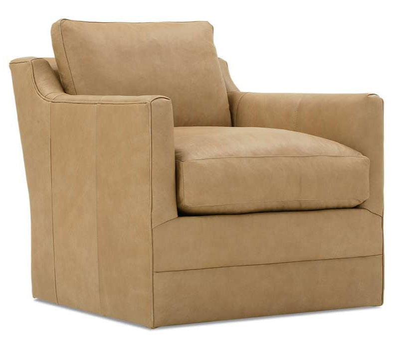 Madeline Leather Swivel Chair