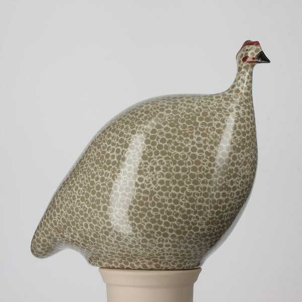 Guinea Fowl Grey Speckled White - Marie