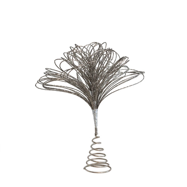 Metal & Glass Bead Tree Topper