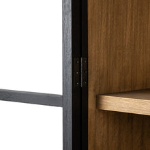 Load image into Gallery viewer, Millie Panel and Glass Door Cabinet