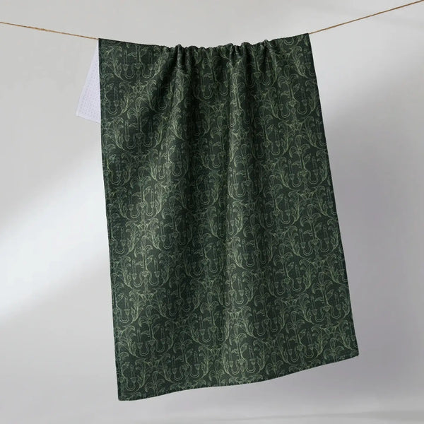 Moody Manor Tea Towel
