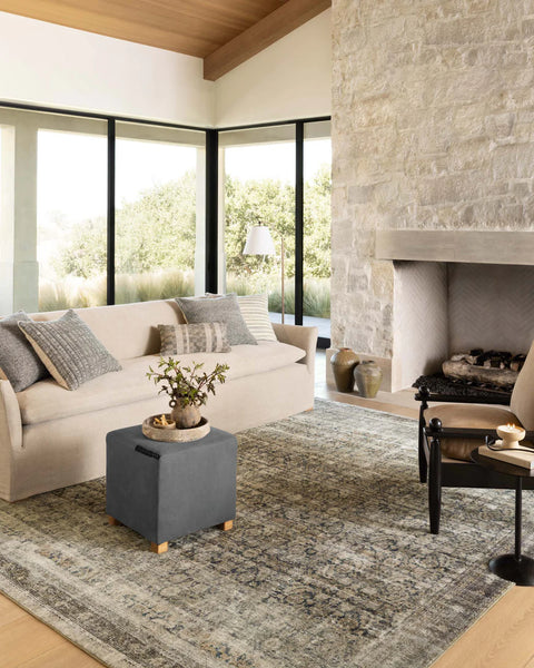 Morgan Rug - Navy/Sand Amber Lewis x Loloi