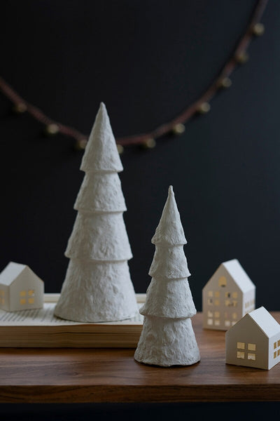 Paper Mache Christmas Trees