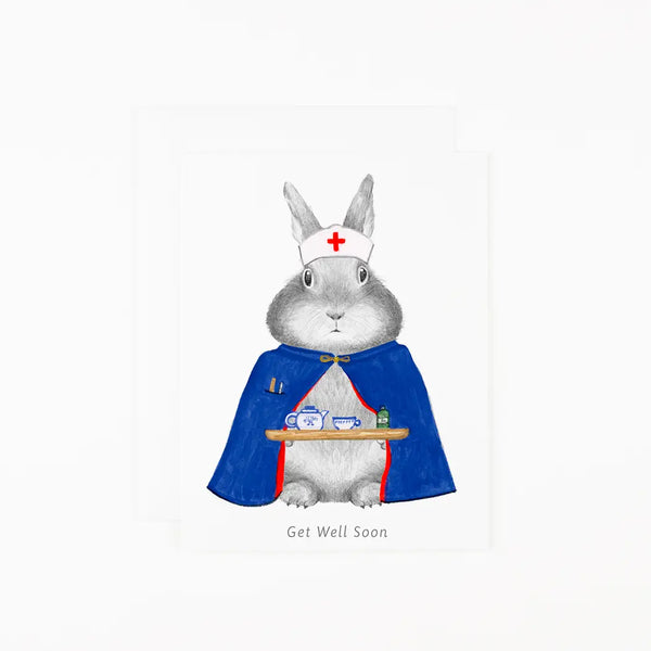 Nurse Bunny Card