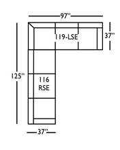 Load image into Gallery viewer, Oslo Sectional - 116/119
