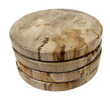 Load image into Gallery viewer, Petrified Wood Coasters