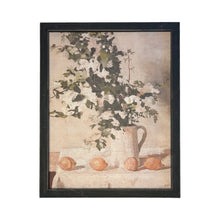 Load image into Gallery viewer, Pitcher of Flowers Vintage Framed Canvas Art