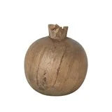 Carved Mango Wood Pomegranate