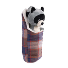 Load image into Gallery viewer, Raccoon Camp Pal Plush Dog Toy